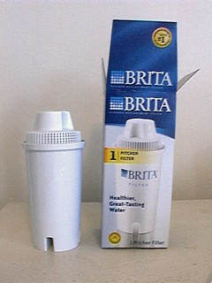 Brita filter and box